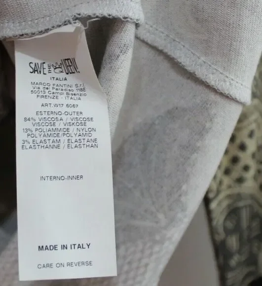 Save The Queen Top Size Large Long Sleeved - Picture 7 of 7